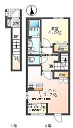 Le SoleilII(ル ソレイユ ツー) 1LDKの間取図画像