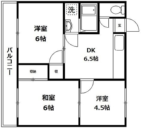 シティクニトラ_間取り_0