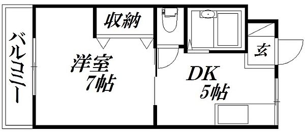 静岡県浜松市中央区天王町(賃貸アパート1DK・1階・25.92㎡)の写真 その2