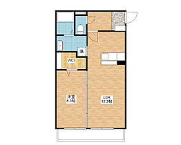 滋賀県近江八幡市上田町（賃貸マンション1LDK・2階・45.39㎡） その2