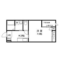 滋賀県守山市水保町（賃貸アパート1K・1階・26.42㎡） その2