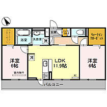 滋賀県守山市阿村町（賃貸アパート2LDK・2階・60.30㎡） その2