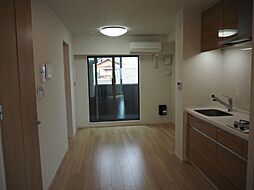 リベルテＦ・皐月 2階1LDKのリビング/ダイニング