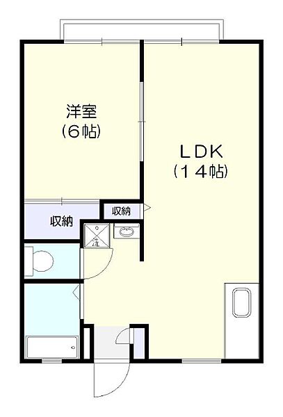 サンライフB棟 101｜茨城県取手市寺田(賃貸アパート1LDK・1階・40.92㎡)の写真 その2