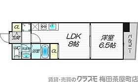 コンソラーレ同心  ｜ 大阪府大阪市北区同心2丁目10（賃貸マンション1LDK・4階・32.87㎡） その2