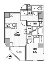 東京都台東区浅草３丁目（賃貸マンション1LDK・4階・40.42㎡） その2