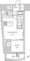 東京都新宿区市谷田町２丁目（賃貸マンション1LDK・11階・45.68㎡） その2