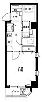 東京都新宿区河田町（賃貸マンション1K・5階・31.13㎡） その2