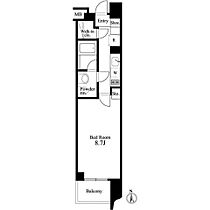 東京都新宿区若松町（賃貸マンション1K・4階・28.26㎡） その2