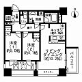 レジディアイチガヤ8階28.9万円