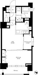 東京メトロ半蔵門線 神保町駅 徒歩4分の賃貸マンション 8階1SLDKの間取り