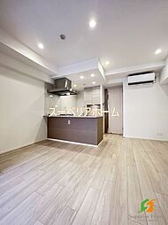 東京メトロ有楽町線 江戸川橋駅 徒歩1分の賃貸マンション 7階1LDKのリビング/ダイニング