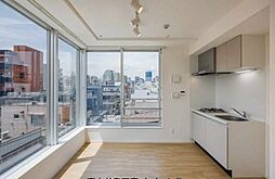 東京メトロ半蔵門線 清澄白河駅 徒歩2分の賃貸マンション 2階1LDKのリビング/ダイニング