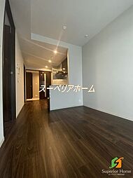 都営浅草線 東銀座駅 徒歩1分の賃貸マンション 12階1LDKのリビング/ダイニング