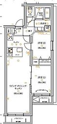 VERXEED STAIR HIGASHI JUJO EKIMAE 2LDKの間取図画像