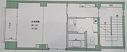 A・K2ビル 1Kの間取図画像