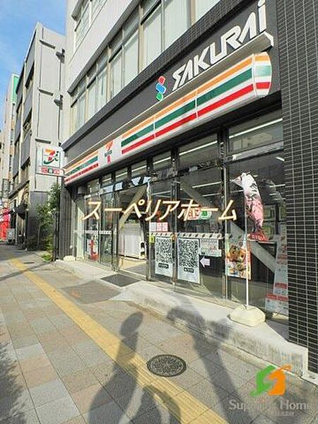 画像19:セブンイレブン台東蔵前2丁目店 徒歩5分。 360m