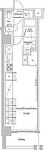 東京都文京区関口１丁目（賃貸マンション1R・9階・40.26㎡） その2