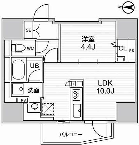 東京都台東区入谷２丁目(賃貸マンション1LDK・13階・40.32㎡)の写真 その2