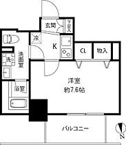 東京都台東区浅草橋５丁目（賃貸マンション1K・8階・25.95㎡） その2