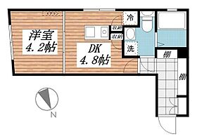 東京都新宿区山吹町（賃貸マンション1DK・3階・25.13㎡） その2