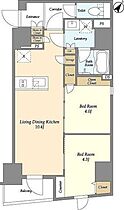 東京都中央区日本橋小伝馬町（賃貸マンション2LDK・11階・44.97㎡） その2