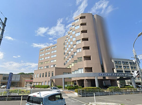 画像19:鴻仁会岡山中央病院(病院)まで672m