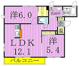 SUN ROCK B棟 2階