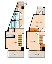 アーバンレックス西新井2 2LDKの間取図画像