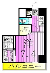 アーバンパーク綾瀬 1Kの間取図画像