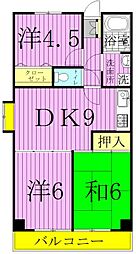 J.T.A綾瀬 3LDKの間取図画像