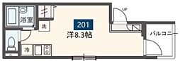MELDIA扇大橋II 2階