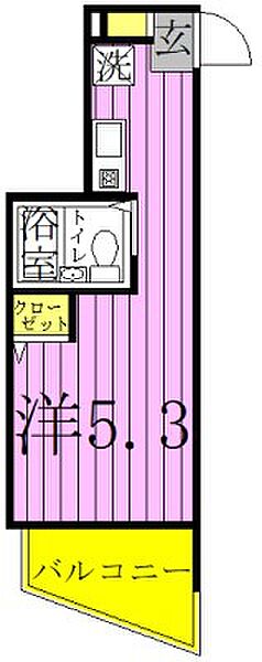 ADIK谷在家 301｜東京都足立区谷在家１丁目(賃貸アパート1R・3階・16.43㎡)の写真 その2