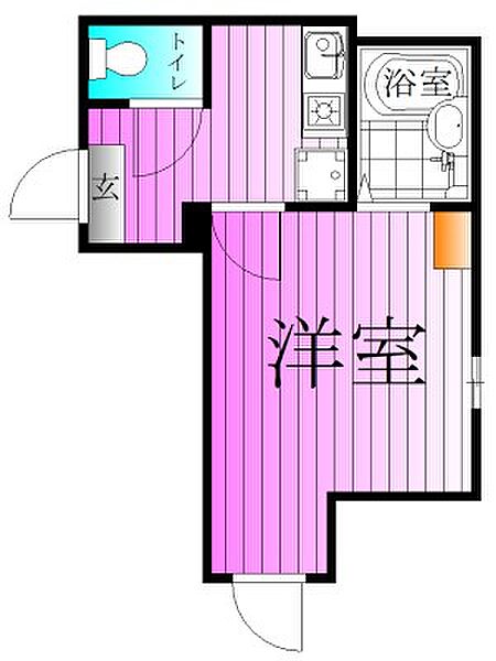 シャンテ綾瀬 104｜東京都足立区綾瀬６丁目(賃貸アパート1K・1階・14.34㎡)の写真 その2