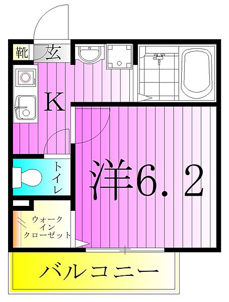 アネックス 302｜東京都足立区東和４丁目(賃貸アパート1K・3階・20.70㎡)の写真 その2