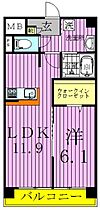 アリーズメドウ 202 ｜ 東京都足立区扇２丁目7-9（賃貸マンション1LDK・2階・42.47㎡） その2