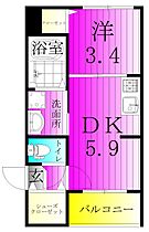 Life snap千住 301 ｜ 東京都足立区千住緑町２丁目22-10（賃貸アパート1DK・3階・25.04㎡） その2