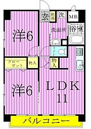 ウィステリア西新井 2階