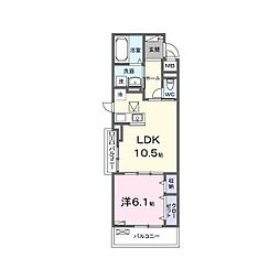 フラワープラザ 1階/-