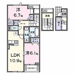 パラッツオ　ビアンカ 3階