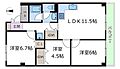グリーンタウン茨木6番館5階1,838万円
