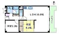 日商岩井服部マンション3階2,050万円