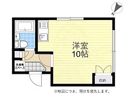 クレールつつじヶ丘  ｜ 東京都調布市西つつじケ丘２丁目（賃貸アパート1R・3階・24.68㎡） その2