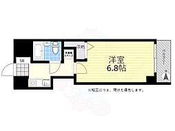 ブランコート仙川 1Kの間取図画像