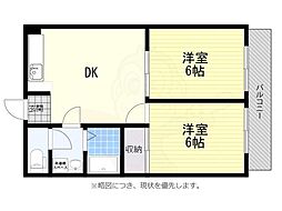 元木ハイツ 2階