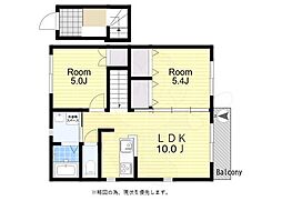 アンソレーユK 2階