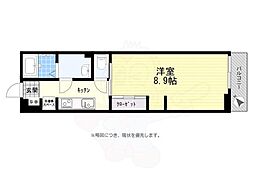 リブリ・ルミエール世田谷 1Kの間取図画像