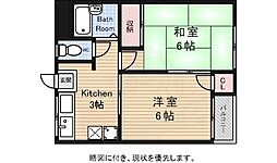 ハイツプリズムB棟 2階/-