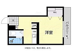 アローハイツ上北沢 1Kの間取図画像