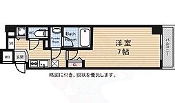 ガーラプレイス八幡山弐番館 1Kの間取図画像